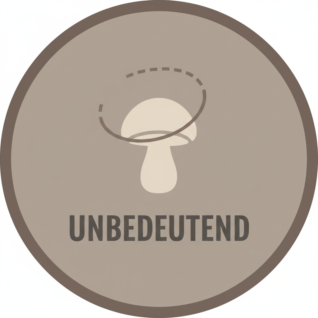 Speisewert: unbedeutend
